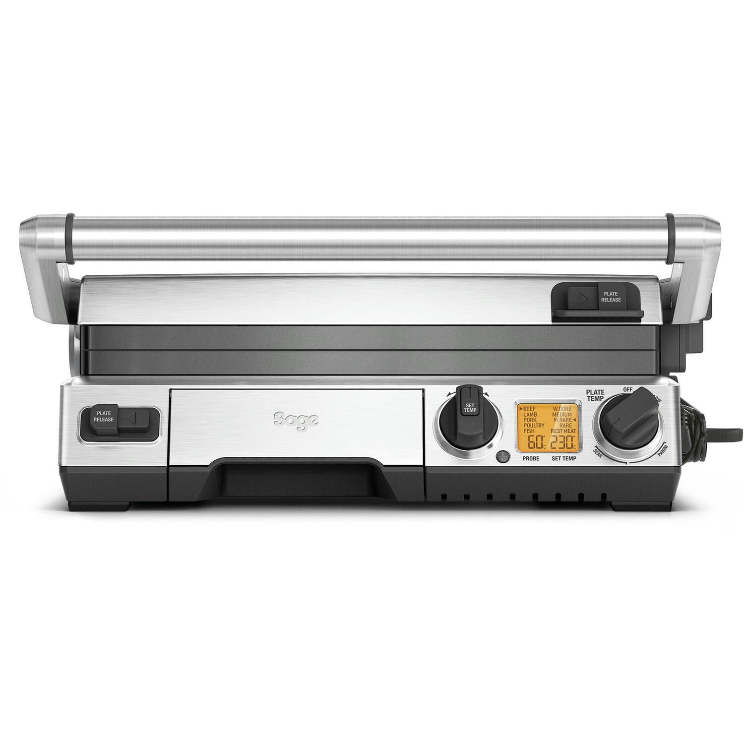 The Smart Grill Pro bordgrill - Brushed Stainless Steel